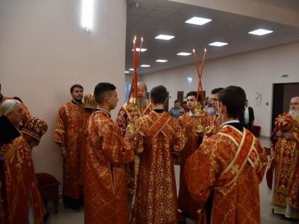 Освящение нового храма в Ельце