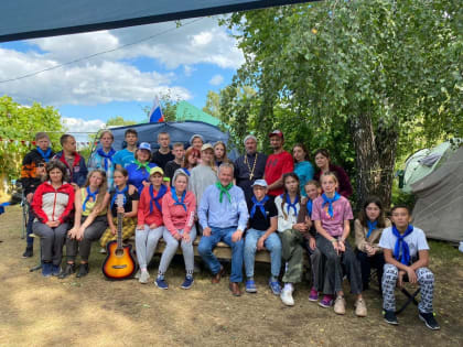 Православное палаточное поселение в Липецкой области