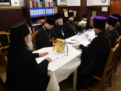 Состоялась работа Епархиального совета