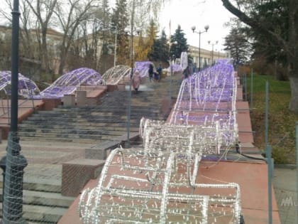 Знаменитый каскад фонтанов у липецкого правительства готовят к открытию