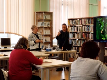 Встреча в клубе «Наш сад»