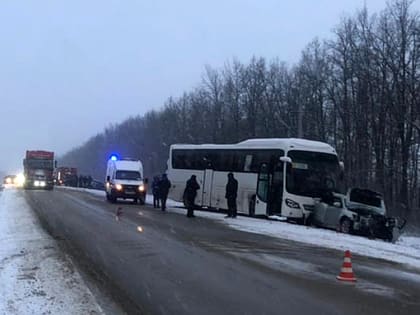 В аварии на данковской трассе погибли мужчина и женщина