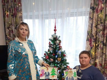 К дню рождения Леонида Слуцкого юные липчане нарисовали портреты Председателя ЛДПР
