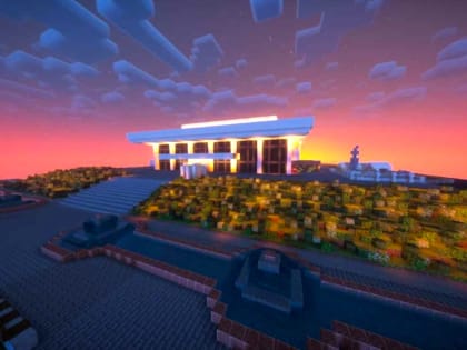 Липецк создали в Minecraft