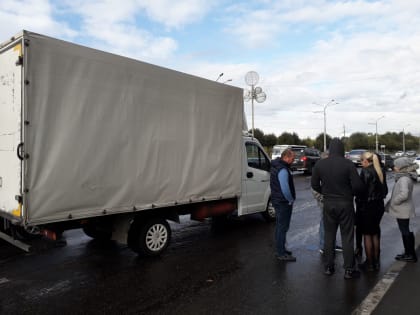 Беременная женщина попала в аварию на улице Московской