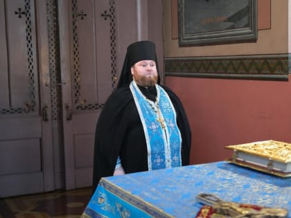 Епископ Рубцовский и Алейский Роман совершил Всенощное бдение в Вознесенском соборе города Ельца