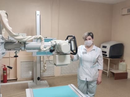 Новый цифровой рентген-аппарат в Липецкой городской поликлинике №1 проводит исследования быстро и передает результаты дистанционно