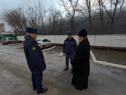 Владыка посетил ИК №4 города Ельца