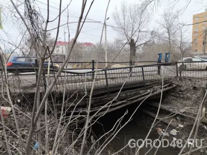 Строители из Подмосковья советуют липецкой мэрии снести мост на улице Октябрьской