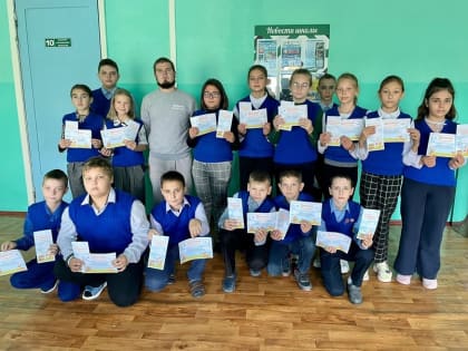 Познавательное мероприятие в филиале-ООШ д.Хмелинец