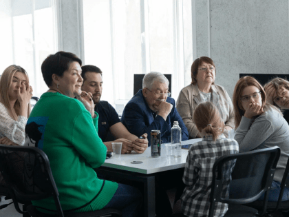 Евгения Фрай приняла участие в семейном квизе