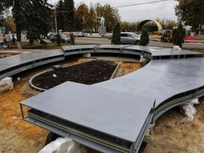 В Липецкой области устанавливают гигантскую подкову