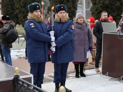 Тербунский и Воловский районы отмечают 80-летие освобождения от немецко-фашистских захватчиков