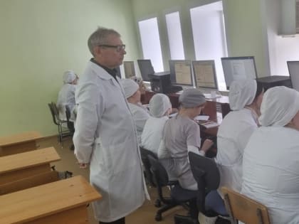 19 декабря в группе СД-24 прошёл интегрированный урок “Изучение порядка работы с автоматизированной системой медицинского назначения”