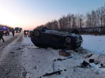 5 человек, включая трёхлетнего ребёнка, пострадали в жёстком столкновении на трассе Данков-Москва