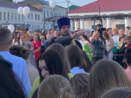 Районный выпускной в Чаплыгине