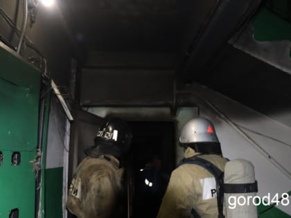 В Липецке во время пожара погибла 60-летняя женщина