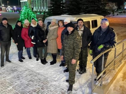 Доброе, Красное и Елец продолжают поддерживать земляков в зоне СВО