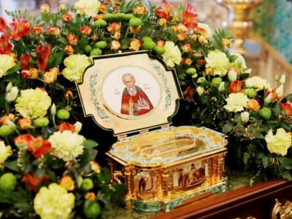 В Липецкую епархию прибудет ковчег с частицей святых мощей преподобного Сергия Радонежского