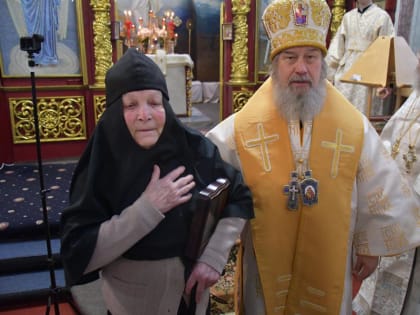 Епископ Максим посетил Казанский собор города Лебедяни