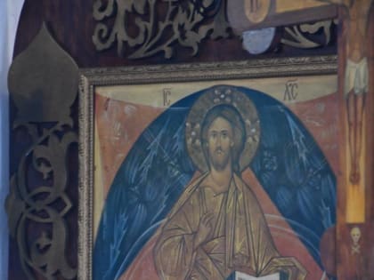 Литургия в Вознесенском храме села Березовка