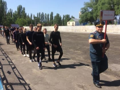 Победа юных пожарных