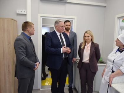 Завершено строительство нового ФАПа в деревне Ивановка Воловского района