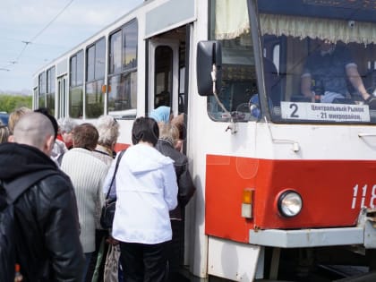 В Липецке на один день изменится маршрут трамвая №2