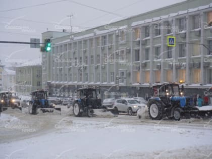 200 тонн песка и соли высыпали на дороги Липецка
