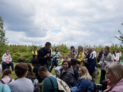 Члены «Клуба городского жителя» побывали на фестивале «Сиреневый рай»