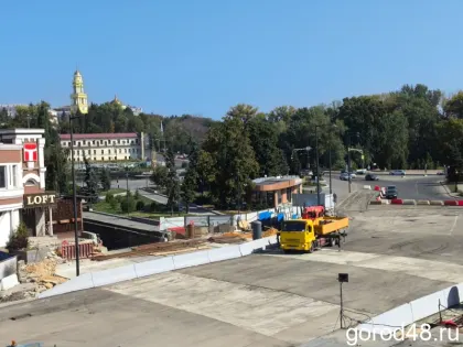 Завершение реконструкции моста в Липецке