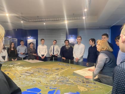 Посещение музея ПАО «НЛМК»