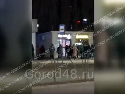 В Липецке произошла драка