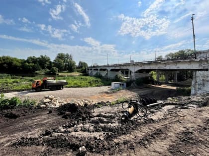 Благоустройство у Тяпкиной горы продолжается