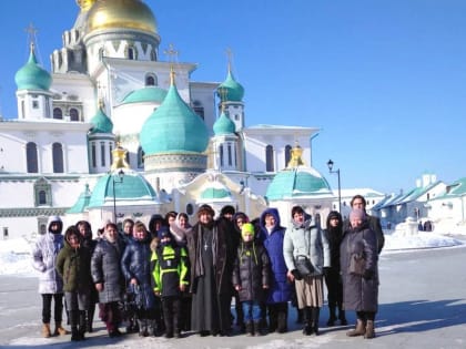 Прихожане храма прп. Серафима Саровского г. Липецка совершили паломничество по святым местам Москвы и Подмосковья