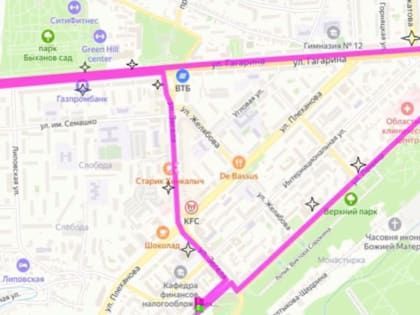 На трёх улицах Липецка перекроют движение транспорта