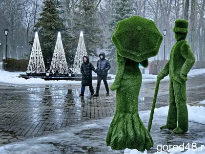 В Липецкой области мокрый снег с дождем и до +3