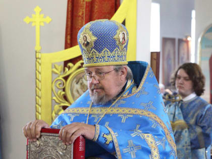 Митрополит Липецкий и Задонский Арсений совершил Богослужение в храме Боголюбской иконы Божией Матери с. Замартынье