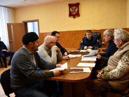 ОБЩЕСТВЕННЫЙ СОВЕТ ПРИ РЕГИОНАЛЬНОМ УФСИН ПОДВЁЛ ИТОГИ ГОДА В ФКУ СИЗО-1