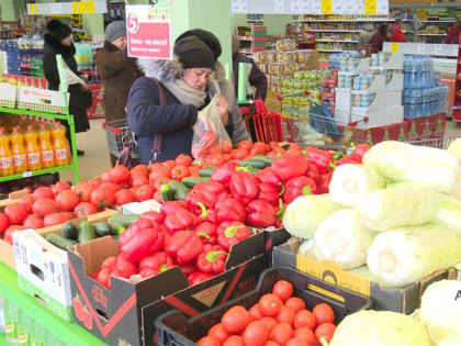 В Липецкой области замедляется рост цен на продукты и непродовольственные товары
