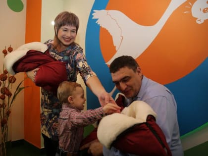 Первая липецкая тройня 2023 года выписана из областного перинатального центра