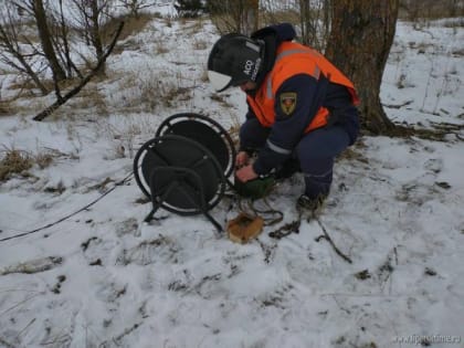 В Липецкой области спасатели уничтожили гранату