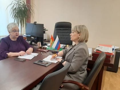 Встреча с председателем Комитета семей воинов Отечества