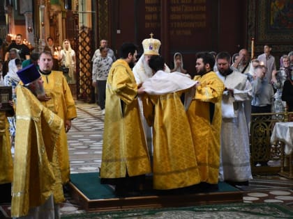 Иерейская хиротония в Вознесенском соборе