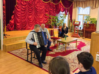 Встреча с поэтами в Православной гимназии