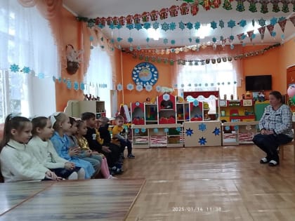 В гостях у дошколят участник СВО