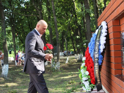 Памятник «Эхо войны» открыли в Липецкой области (фото)