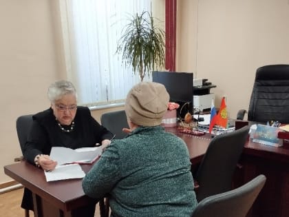 ЛИЧНЫЙ ПРИЕМ ГРАЖДАН В ПРИЕМНОЙ УПОЛНОМОЧЕННОГО ПО ПРАВАМ ЧЕЛОВЕКА