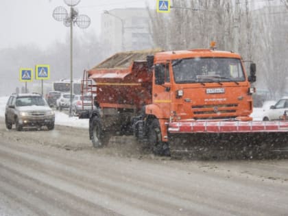 Городские службы готовятся к снегопаду в Липецке