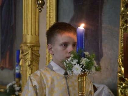 В Рождественскую ночь в Вознесенском соборе совершена праздничная Литургия